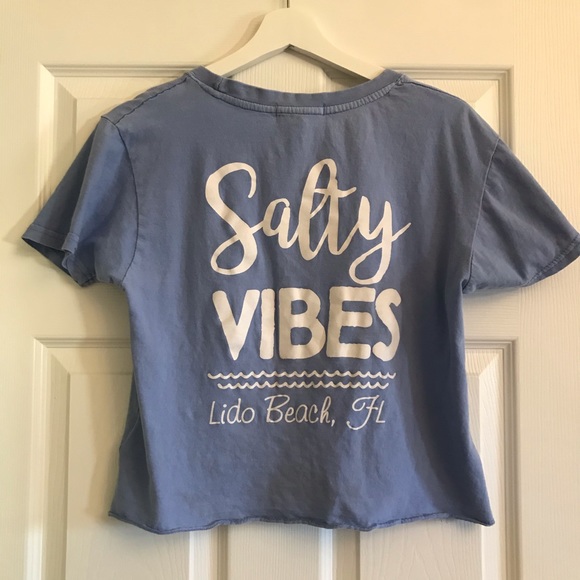 Cropped beachy tee - Picture 3 of 4